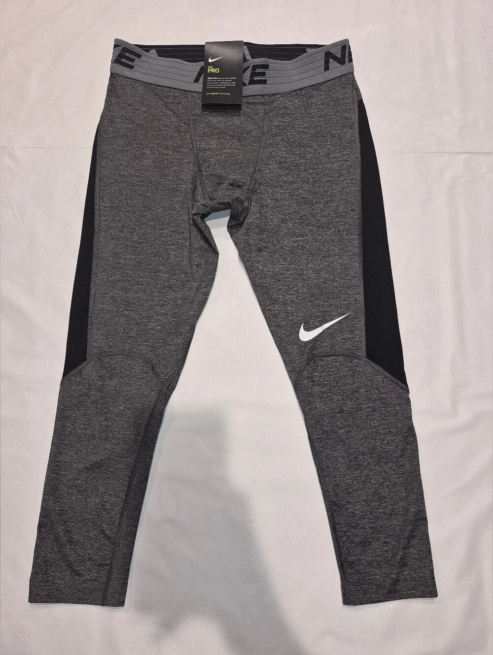 2 Pair! NWT Nike Pro Dri-FIT Compression Tights Mens Medium